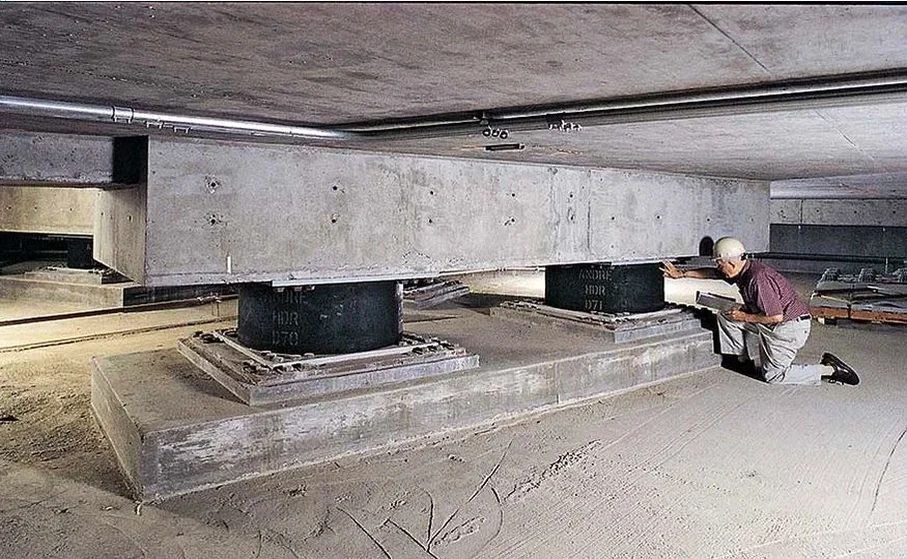 Base Isolation Seismic Design Testing in Ipswich